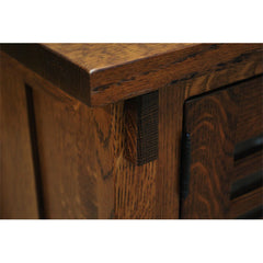 50" x 24" Amish Craftsman TV Stand