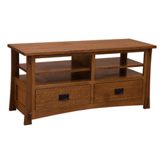 50" x 24" Amish Craftsman Open TV Stand
