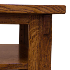 50" x 24" Amish Craftsman Open TV Stand
