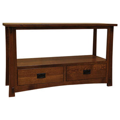 50" Amish Craftsman Open TV Stand