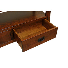 50" x 30" Amish Craftsman Open TV Stand