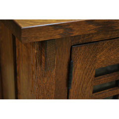60" x 24" Amish Craftsman TV Stand