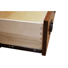60" Amish Craftsman Open TV Stand