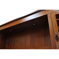 96" Amish Craftsman Entertainment Center