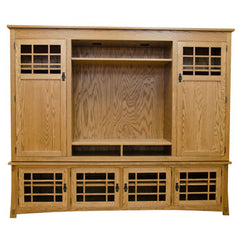 Amish Craftsman 96" Entertainment Unit