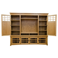 Amish Craftsman 96" Entertainment Unit