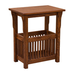 End Table w / magazine rack