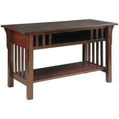Open TV stand w shelf