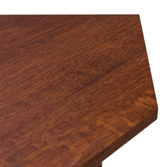 Mission Corner TV Stand - Ship lap back