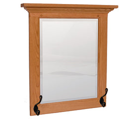 High Back Beveled Hall Mirror