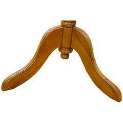 Tobacco Finish Coat Rack with Spinning Top