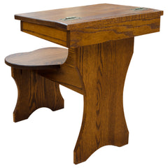 Childs Desk W/Lid Oak