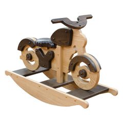 Childs Rocking Moto Oak