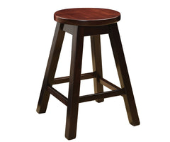 Simple Amish 24" Bar Stool