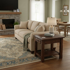 Hand Hewn Occasianals End Table