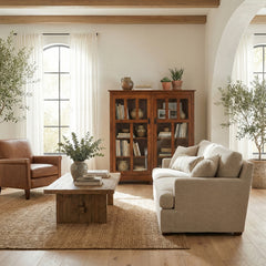 Double Door Bookcase 64"