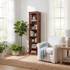 18x84 Mission Spindle Bookcase