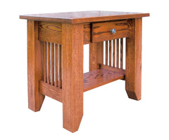 Mission End Table