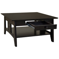 36" Amish Mission One Drawer Coffee Table