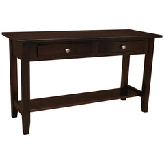 48" x 27" Amish Sofa Table
