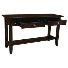 48" x 27" Amish Sofa Table