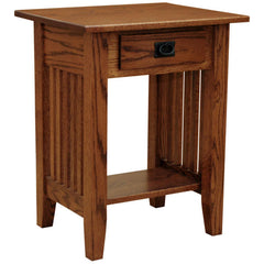 Amish Mission 22" x 18" Prairie End Table