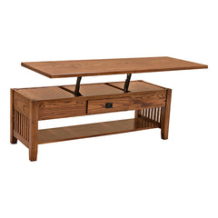 Amish Prairie Lift Top Table