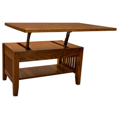 36" Amish Mission Lift Top Coffee Table