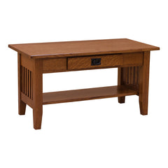 36" Amish Mission Prairie Coffee Table