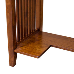 60" Prairie Amish Mission Desk-Rustic Cherry