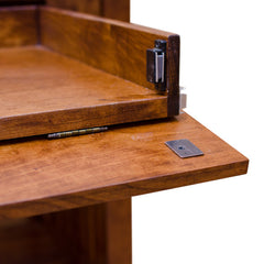 60" Prairie Amish Mission Desk-Rustic Cherry