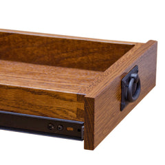 44" Amish Mission 3-Drawer Prairie Coffee Table