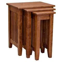 Mission Nesting Tables-Cherry
