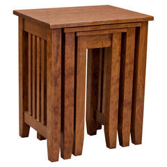 Mission Nesting Tables-Cherry