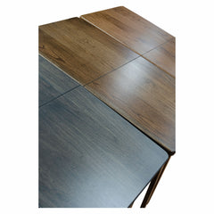 Cherry Wood  Amish Folding Table-Pewter