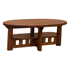 Charles Limbert Oval Coffee Table- 1/4 White Oak