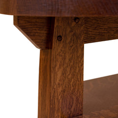 Charles Limbert Oval Coffee Table- 1/4 White Oak