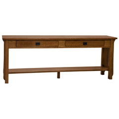 72" Amish Mission Spindle Sofa Table
