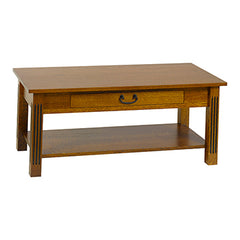 Fluted Mission Coffee Table