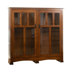 Double Door Bookcase 64"
