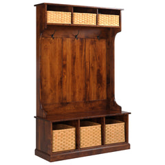 Hall Seat w 6 Baskets