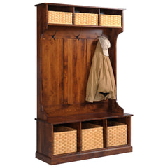 Hall Seat w 6 Baskets