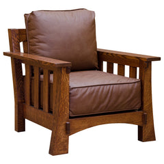 Amish Mission Leather Chair