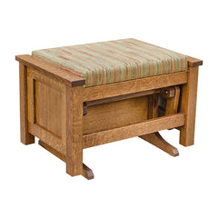 Shaker Glider Ottoman (Fabric)