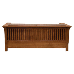 Amish Prairie Sleep Sofa Bed- 1/4 White Oak