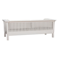 Amish Prairie White Snow Sofa