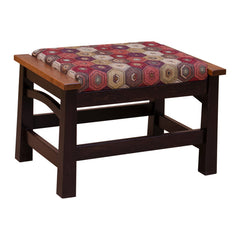 Two tone Madison Ottoman