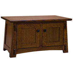 32" Amish Mission Double Sided Coffee Table