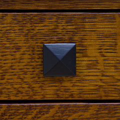 22" Amish Mission Two-Drawer/One Door End Table
