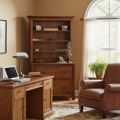Master Lateral File  Cabinet With Bookcase